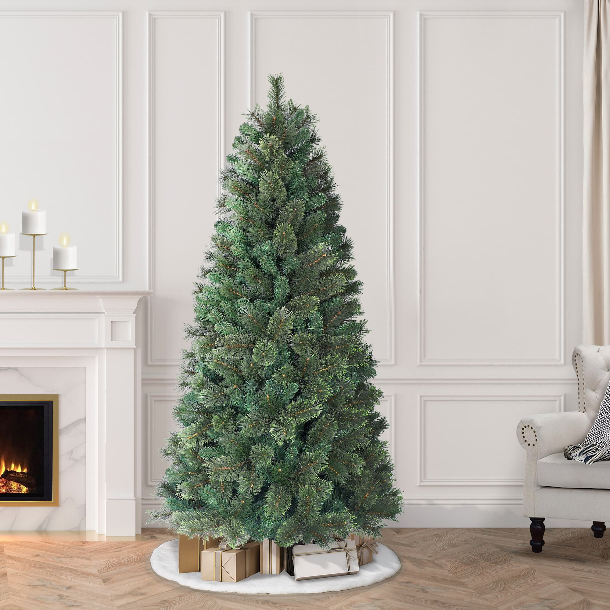6ft. Unlit Montana Pine Artificial Christmas Tree
